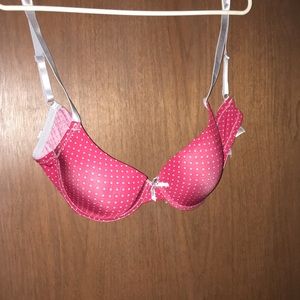Polka dot bra